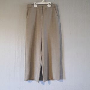 Topshop high waisted, beige pants, size 2